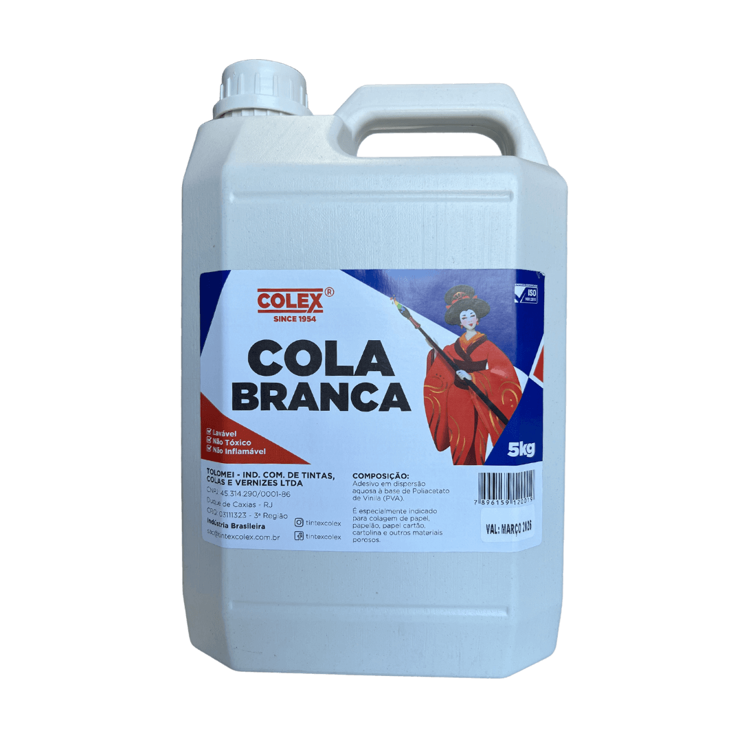 Cola branca de 5kg