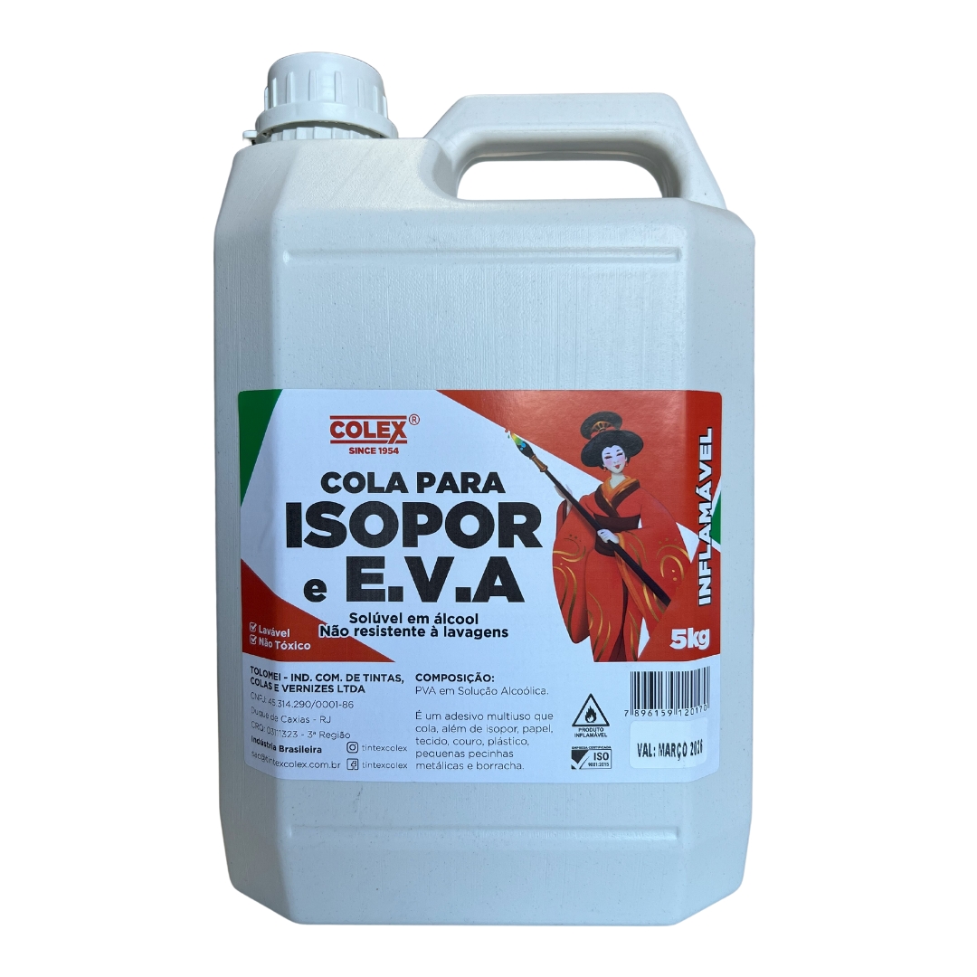 Cola Isopor e E.V.A. de 5kg