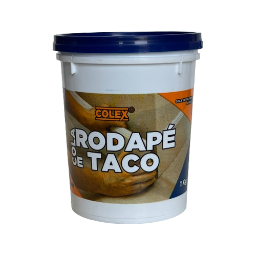 Cola rodapé e taco 1kg