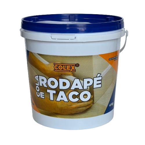 Cola rodapé e taco 4kg