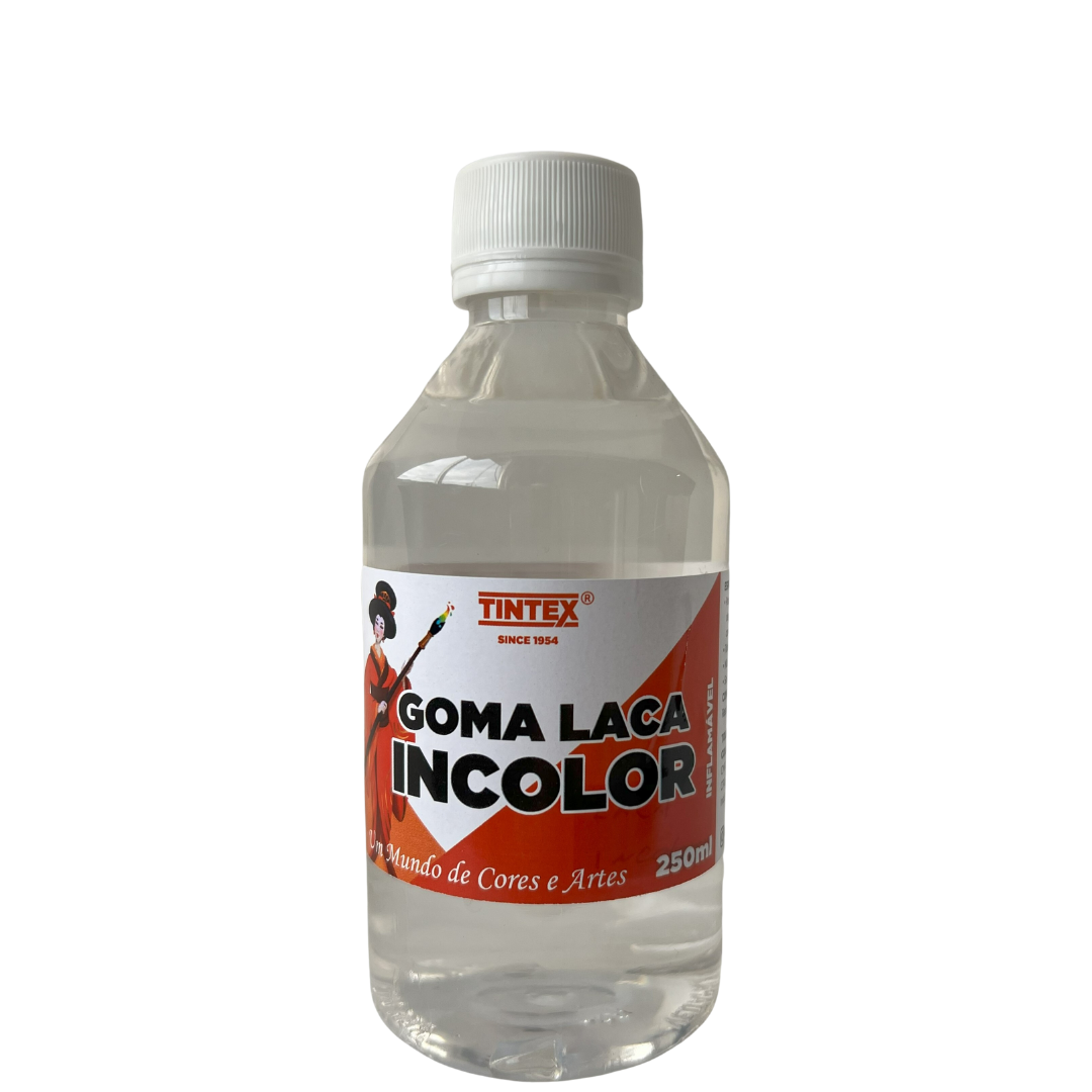 Goma laca incolor 250ml